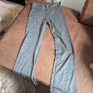 Gray Flared Leggings